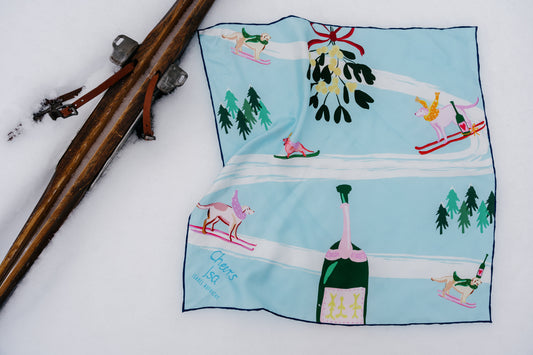 Seidentuch -Champagne Delivery